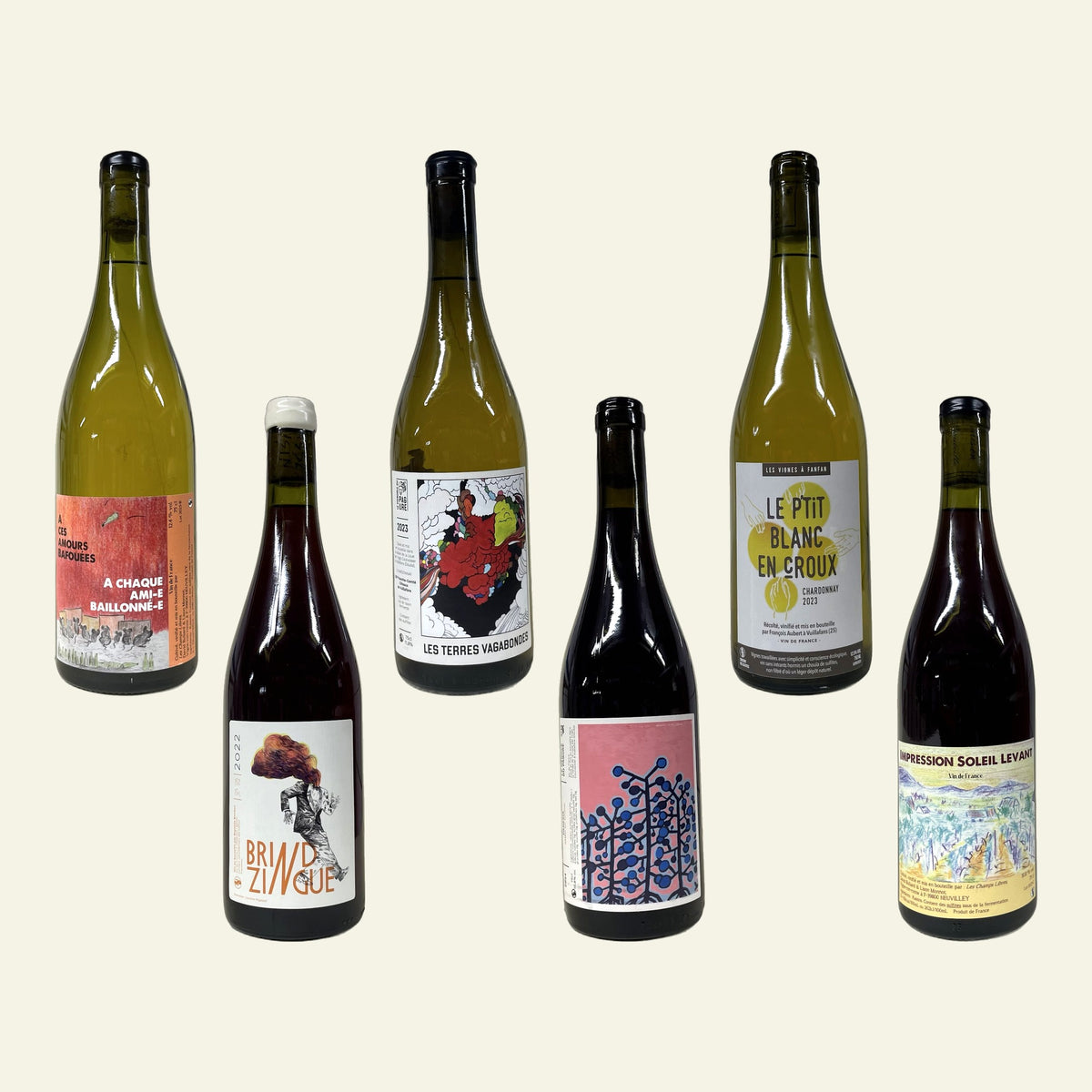 The Jura Box: six bottles from Les Champs Libres, Hugo Courvoisier, Les Vignes à FanFan and Baptiste Ramboz